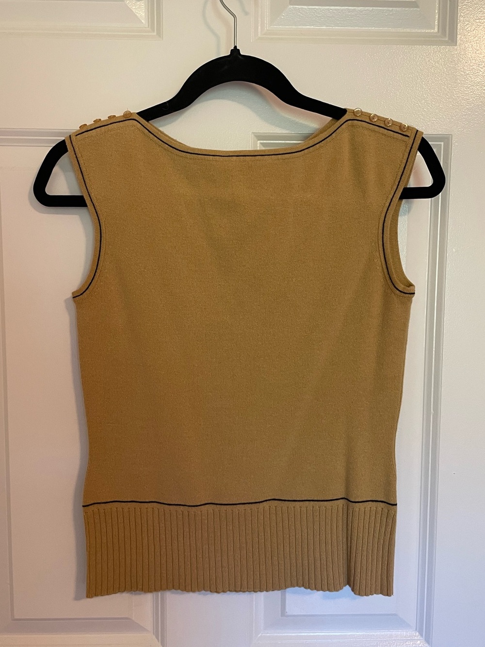 Camel Pierre Cardin Sweater Vest